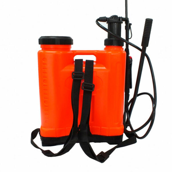 Pulverizador manual 20 litros, color naranja - Imagen 3