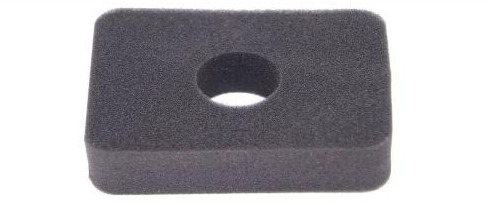 FILTRO DE AIRE CUADRADO C/ORIFICIO  P/MOTOBOMBAS VULCAN – MOTOR GASOLINA 5,5HP/6,5HP/7HP 4 TEMPOS