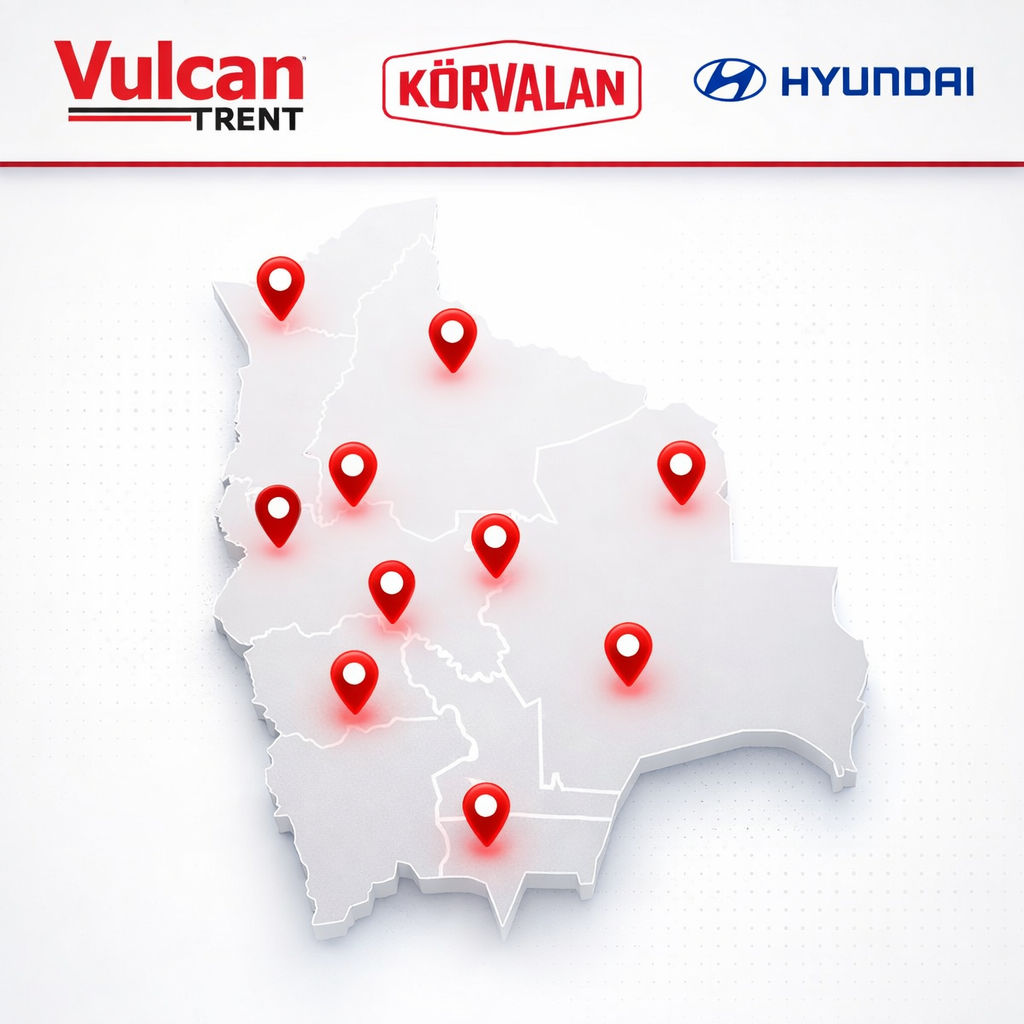 Presencia en todos los departamentos de Bolivia