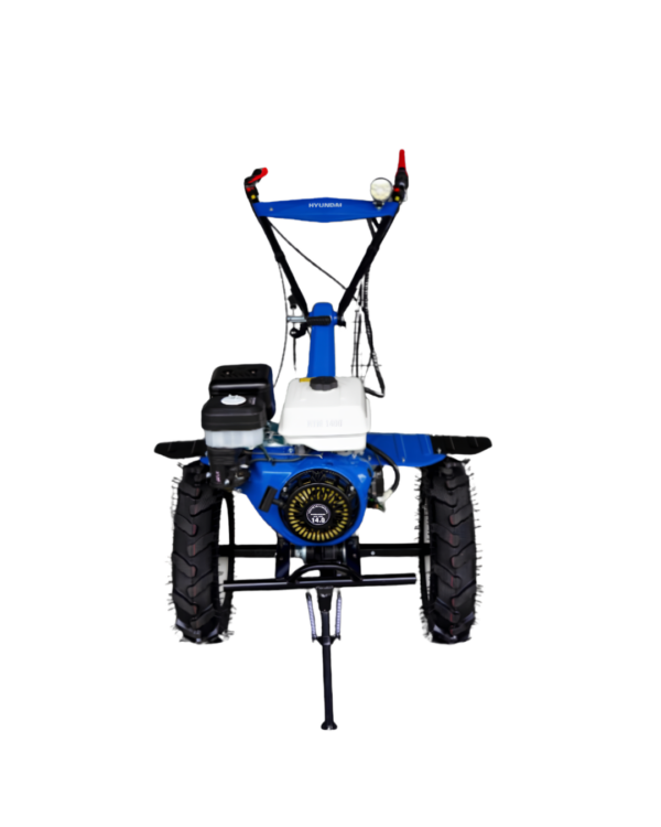 Motocultor a gasolina de 17 HP,transmisión de engranajes de 3 velocidades, 2 de marcha adelante y 1 marcha atrás, encendido manual